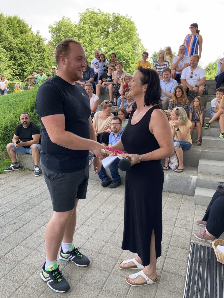 Verabschiedung Zivi Matthias